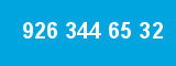 926 344 65 32 926 344 65 32